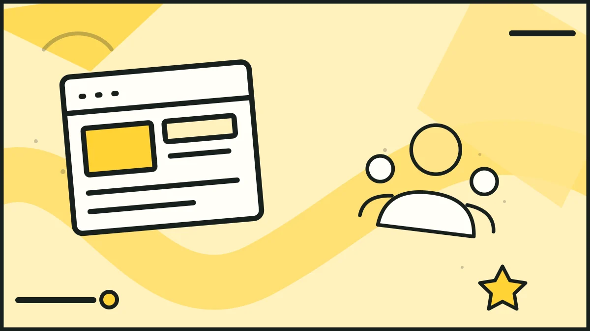 Editorial illustration comparing five web design agencies for Web Design Articles